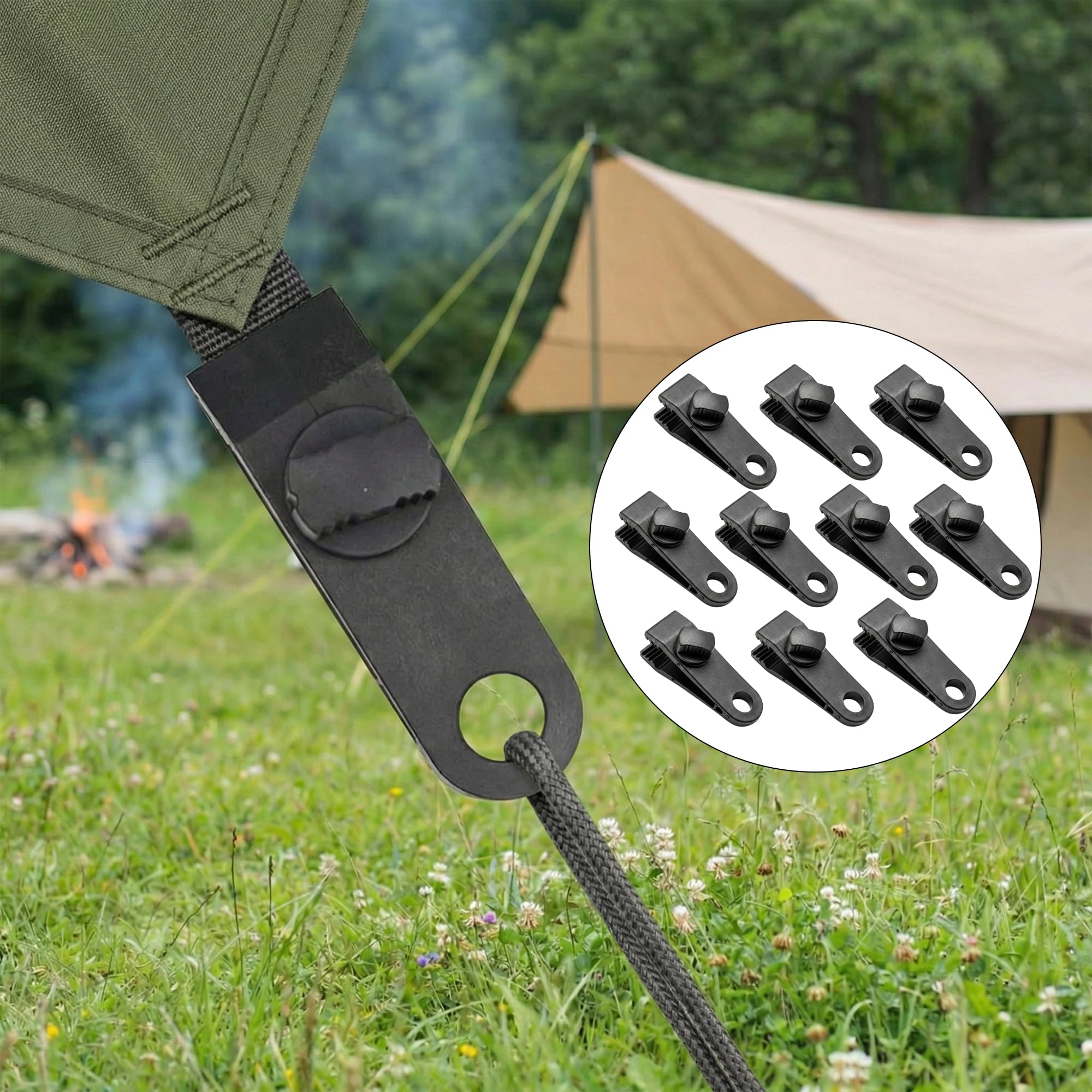 10 Sacs de lestage Portables et remplissables pour stabiliser Rideaux, pergolas et tentes