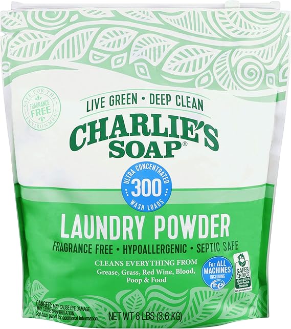Charlie’s Soap Laundry Powder (300 Loads, 1 Pack