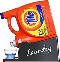 Vista 2 de TidyFriend - Soporte para detergente líquido para ropa con bandeja de goteo y patas de agarre de goma, soporte para organización y almacenamiento