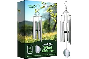 Nature's Melody Aureole Tunes Wind Chimes: Bird Deterrent Extraordinaire