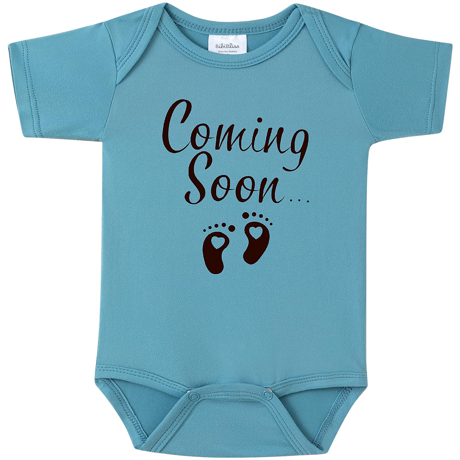 Pregnancy Announcement Infant Bodysuit Coming Soon,0-3 months Baby Coming Soon Reveal Ideas