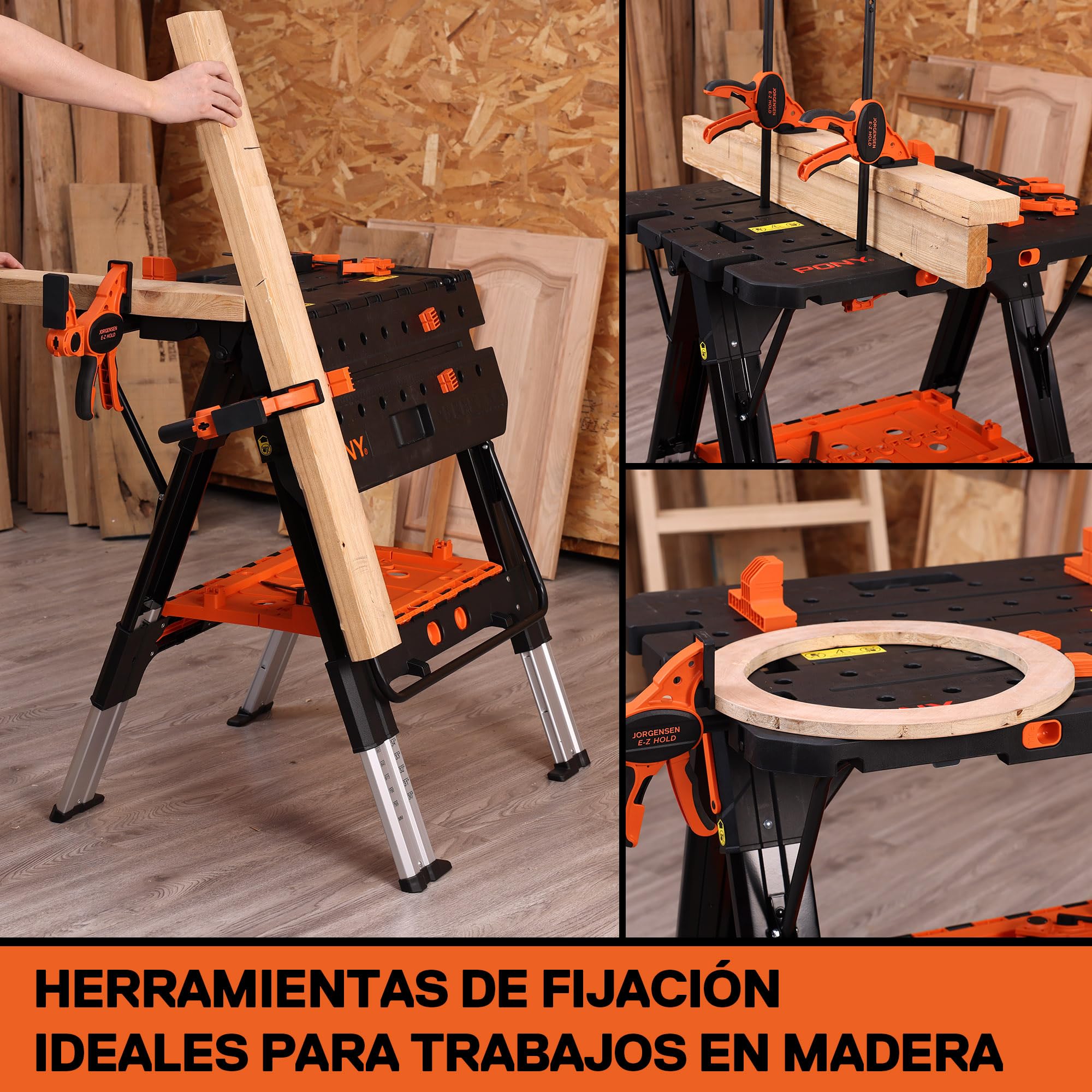 Pony Mesa de Trabajo 2 en 1