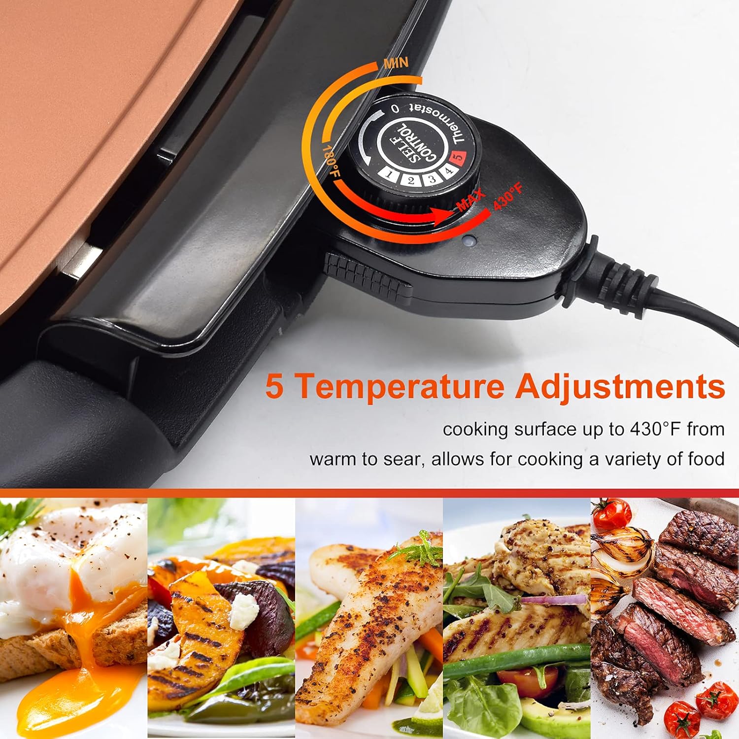 Bеѕt Rеvіеw Electric BBQ Smokeless Grill Indoor - Upgraded Nonstick Tabletop Griddle with Recipes and Clip, Adjustable Thermostat, Removable Washable Plates, Easy to Clean, 16 x 11 Flat Square Portable Grill Plates Rеvіеw Prоduсt Electric BBQ Smokeless Grill Indoor - Upgraded Nonstick Tabletop Griddle with Recipes and Clip, Adjustable Thermostat, Removable Washable Plates, Easy to Clean, 16 x 11 Flat Square Portable Grill Plates