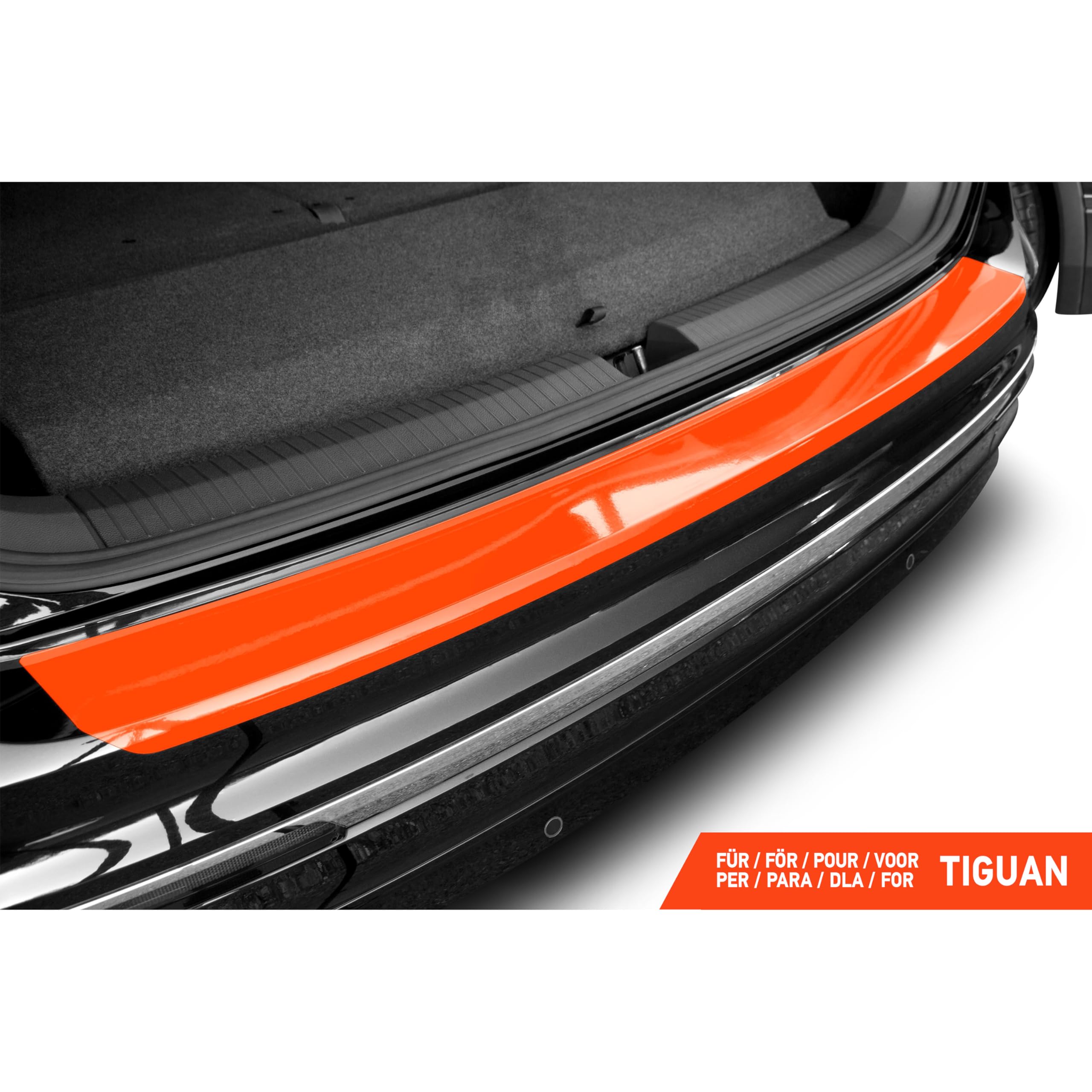Luxshield Pellicola Protettiva per Bordo di Carico VW Tiguan 2 II AD1 2016-2024 Antigraffio Trasparente