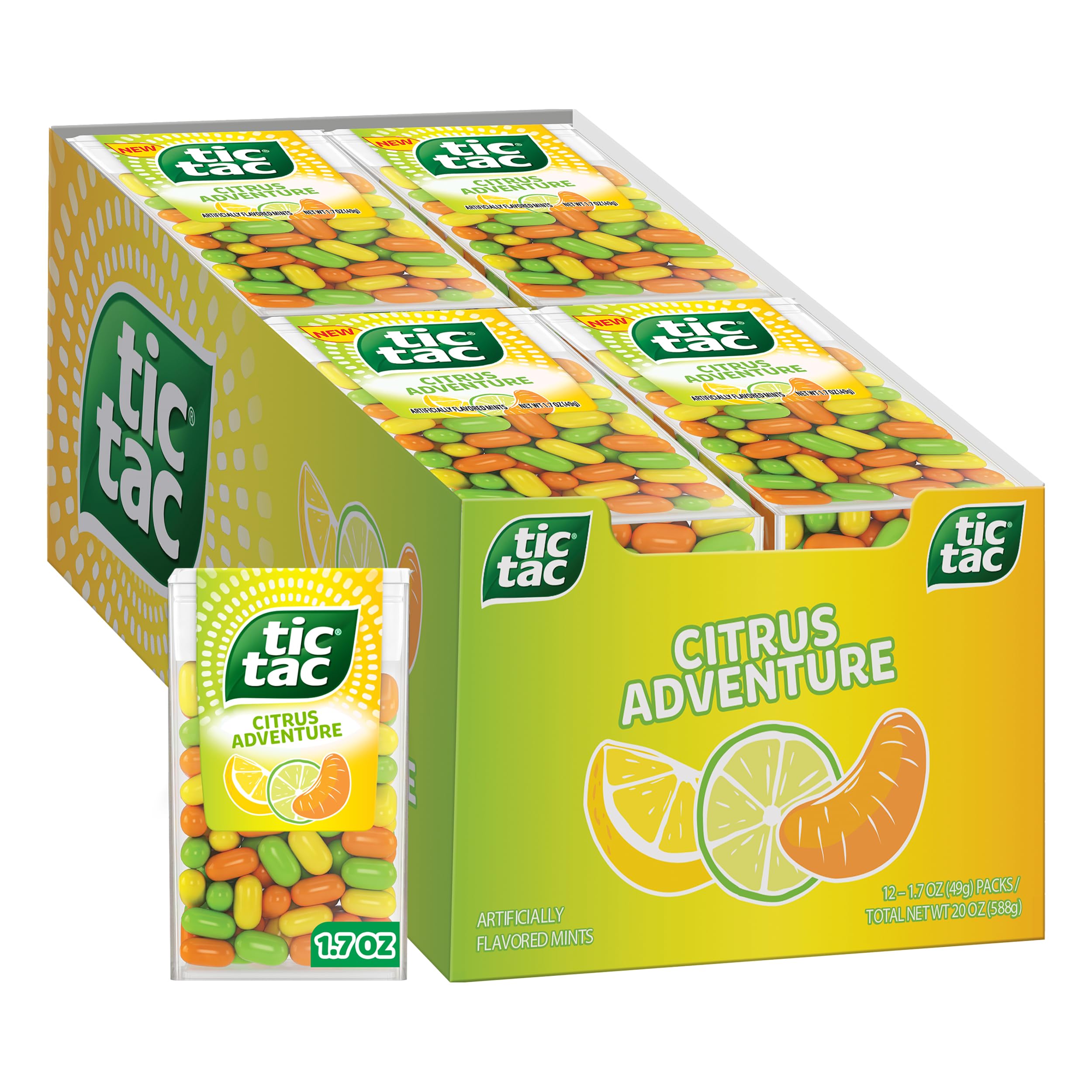 Amazon.com : Tic Tac Citrus Adventure, On-the-Go Pocket-Sized