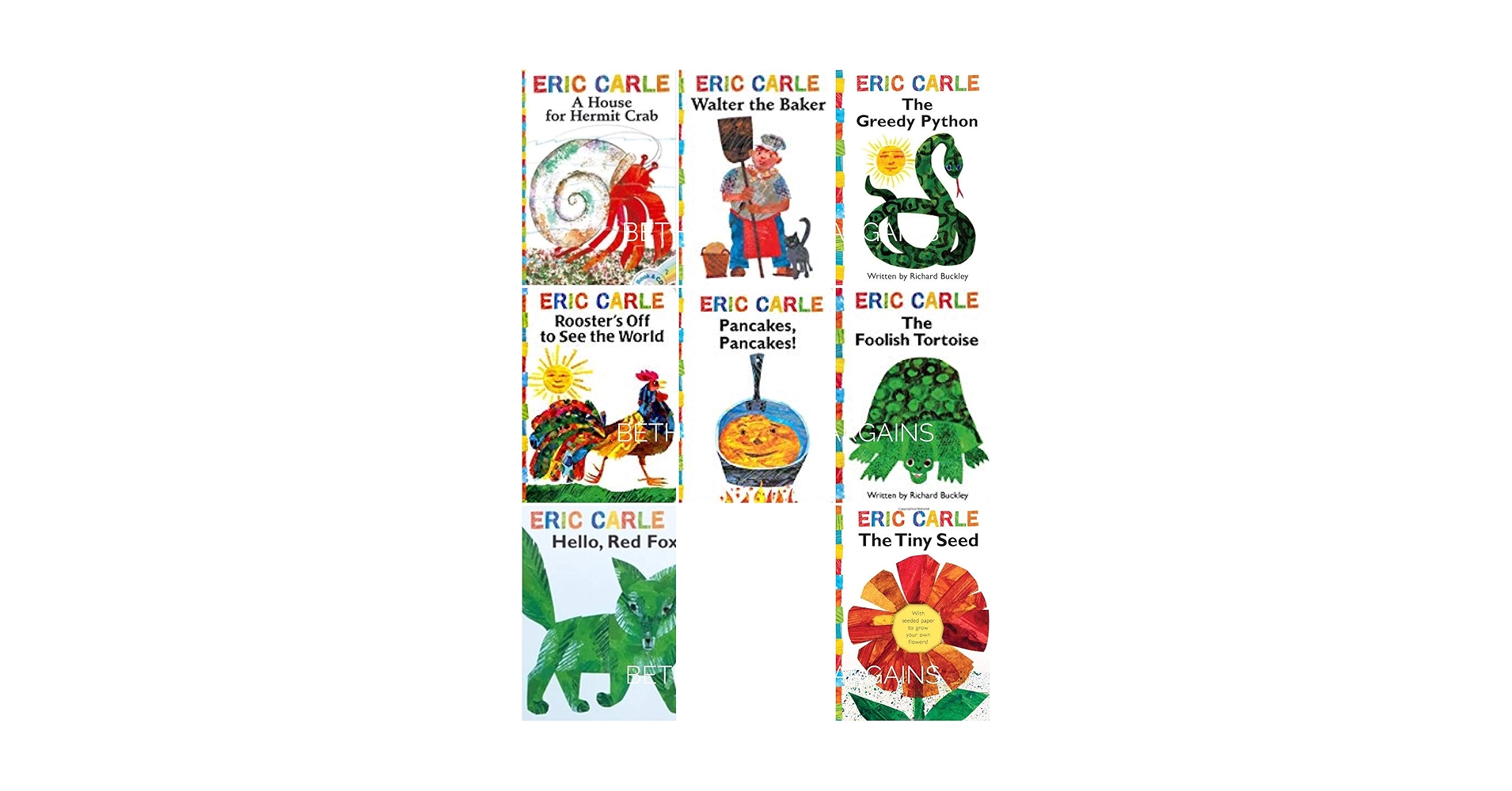 The ERIC CARLE Library 新品未開封 The Eric Carle Library Featuring 8 Classic Board Books Boxed