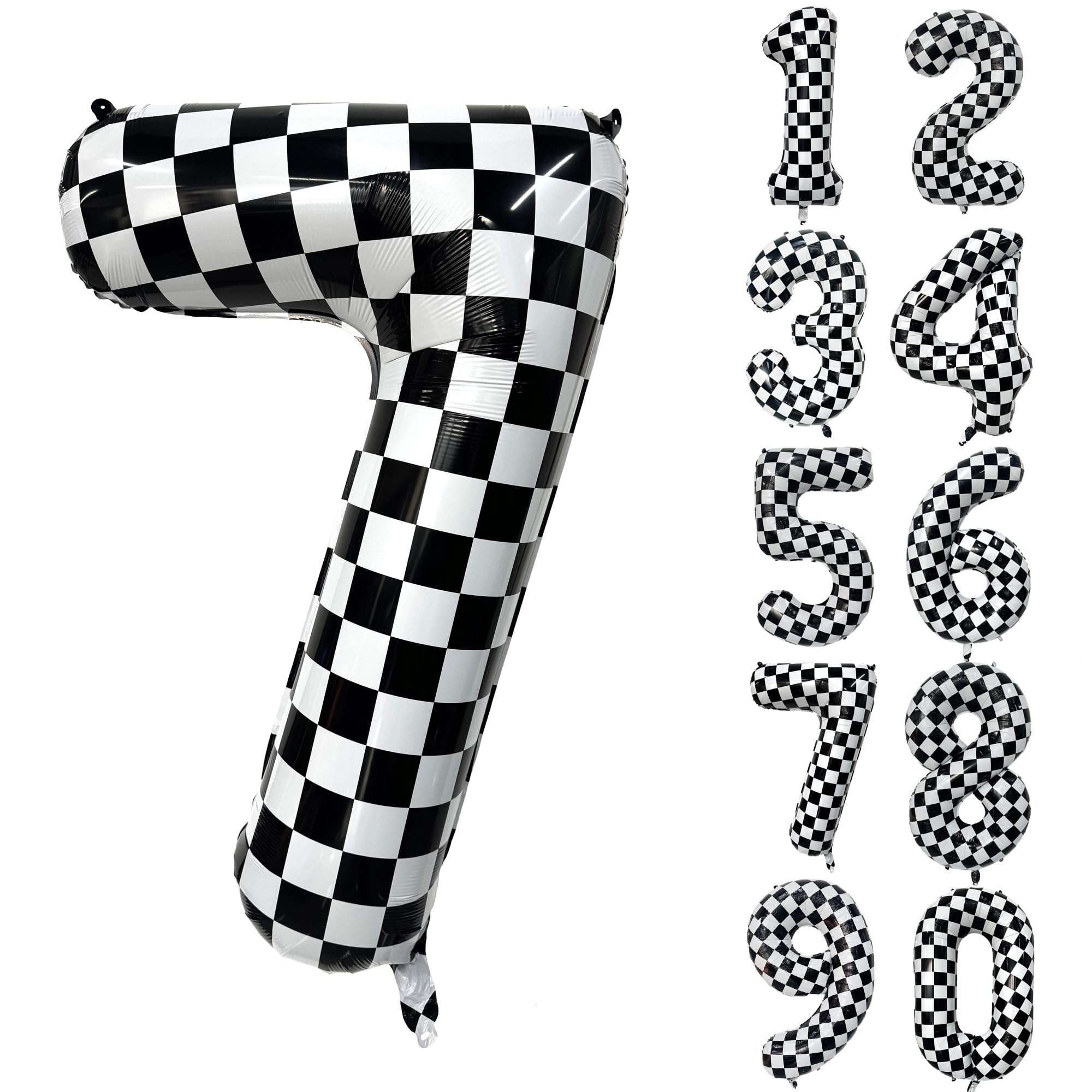 Red 0 balloon 40 Inch Giant Helium Foil Number 0 to 9 Red Balloon Birthday Wedding Party Digital Decorations (Number 0) — view 628