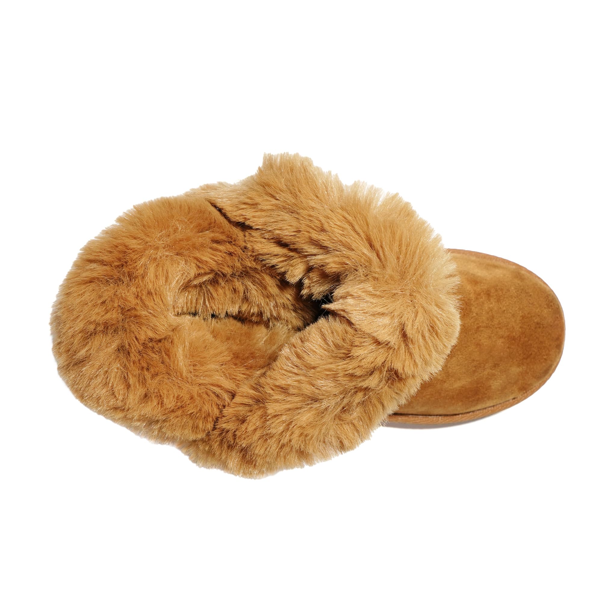 JOMIX Stivali Invernali da Donna Stivaletti Pelosi Classici Imbottita Pelliccia Sintetica Caldi Comodi e Leggeri