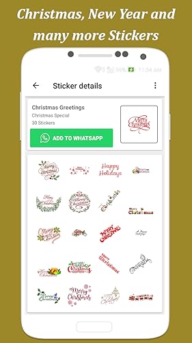 Christmas Sticker Pack WAStickerApps