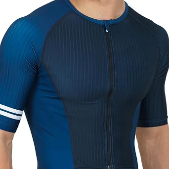 SLS3 Triathlon Suits Mens - Elite Aero Sleeved Trisuit for Swim Bike Run