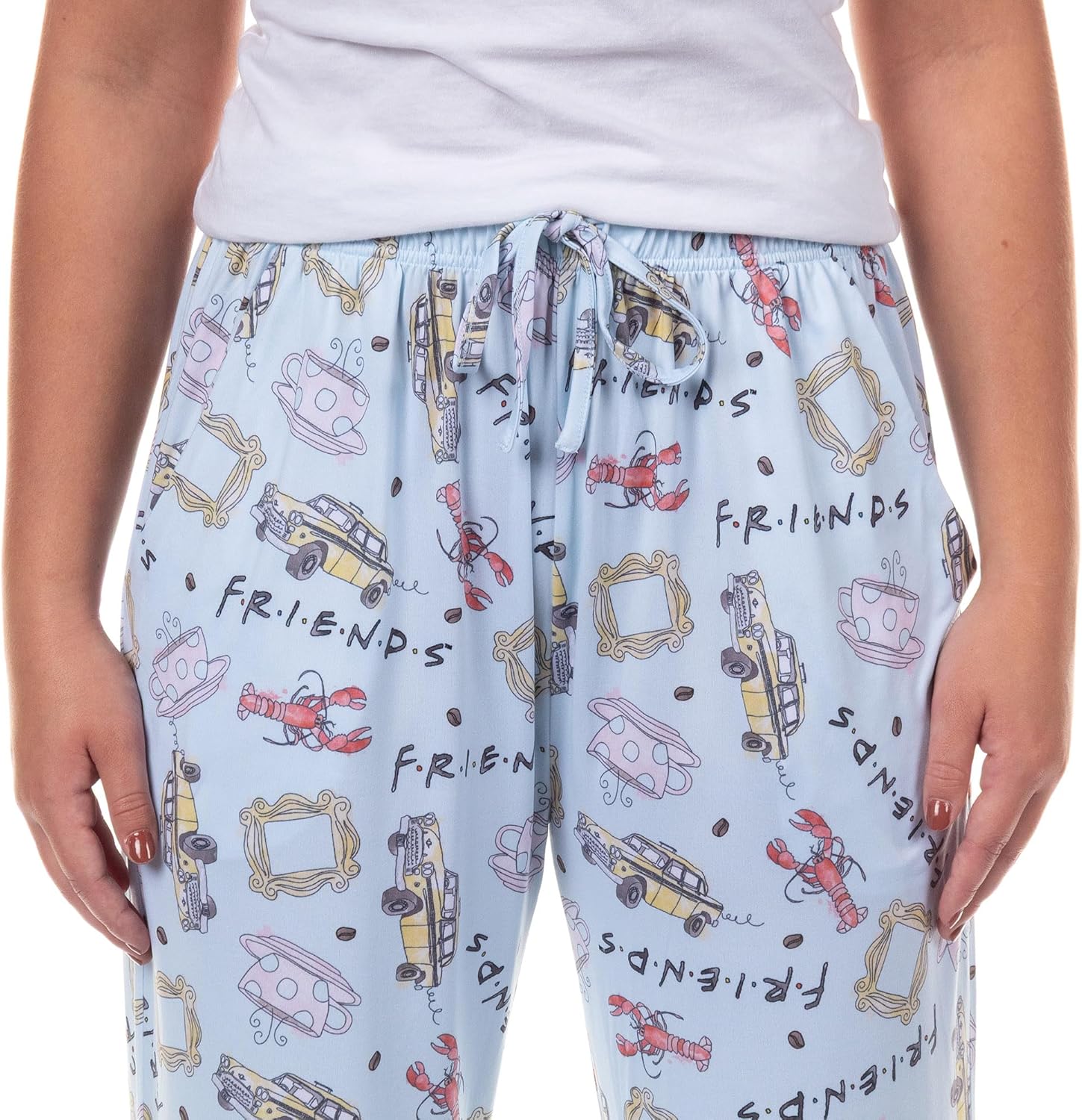 INTIMO Friends Pajamas Women's Allover Design Lounge Sleep Pajama Pants - Image 3