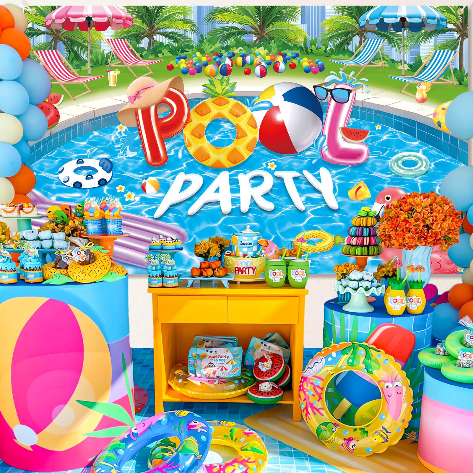 Pool Decor Ideas For Party