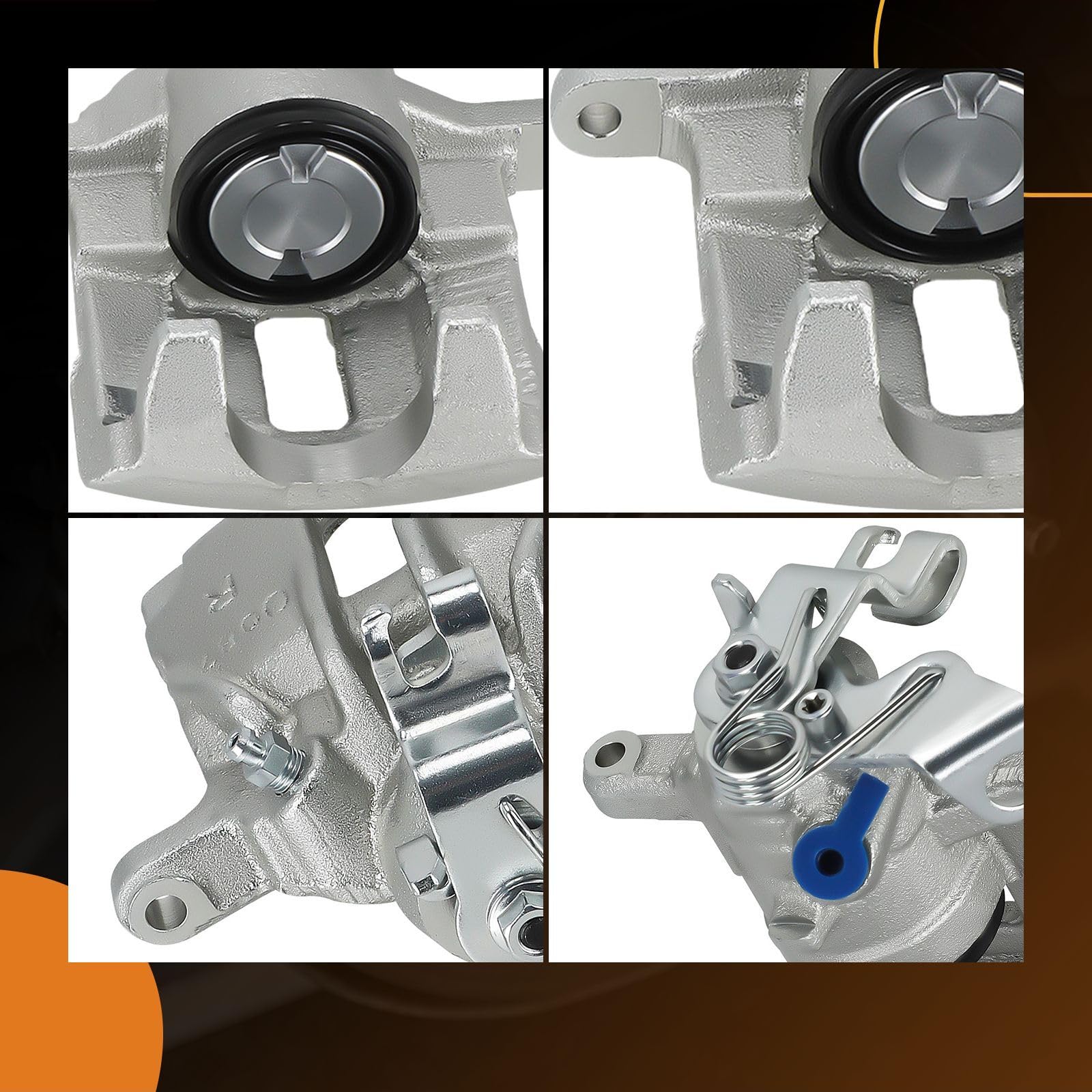 maXpeedingrods 2x Étriers de Frein Essieu Arrière pour avec Primaster X83 pour Renault Trafic 2/3, 4414622, 4418035, 7701056165, 7711135703