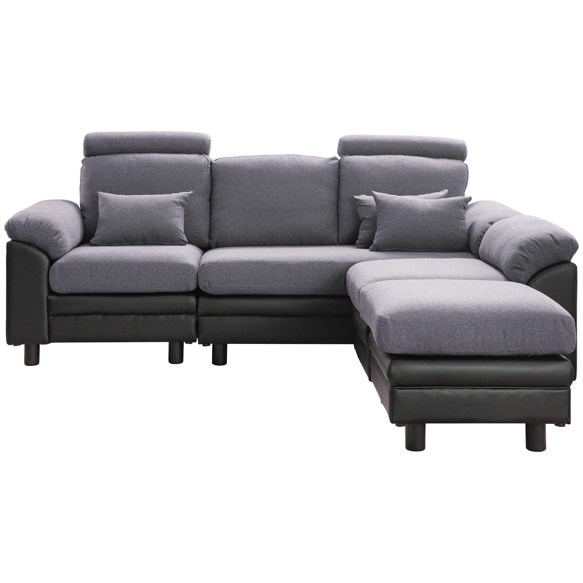 Buy Merax Sectional Sofa, 3 Pieces Living Room Sets,Modern Linen Fabric