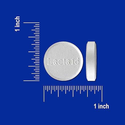 Miniatura 4 de Lactaid Fast Act - Masticables de intolerancia a la lactosa con enzimas de lactasa, vainilla, 60 unidades