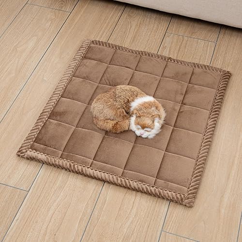 Miniatura 2 de Funda de sofá para perros, lavable para mascotas, funda de sofá mullida para mascotas, funda antideslizante para perros, niños, mascotas (marrón, 21