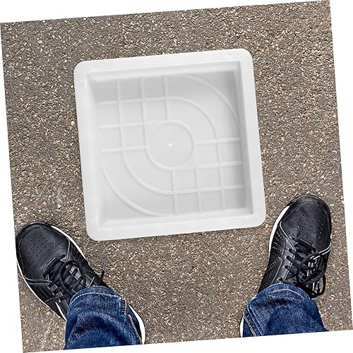 Miniatura 9 de YARNOW Molde de pavimento de hormigón para pavimento de hormigón, 3 Uds. DIY Walk Maker Path Maker Molde de pavimentación de cemento Moldes y formas