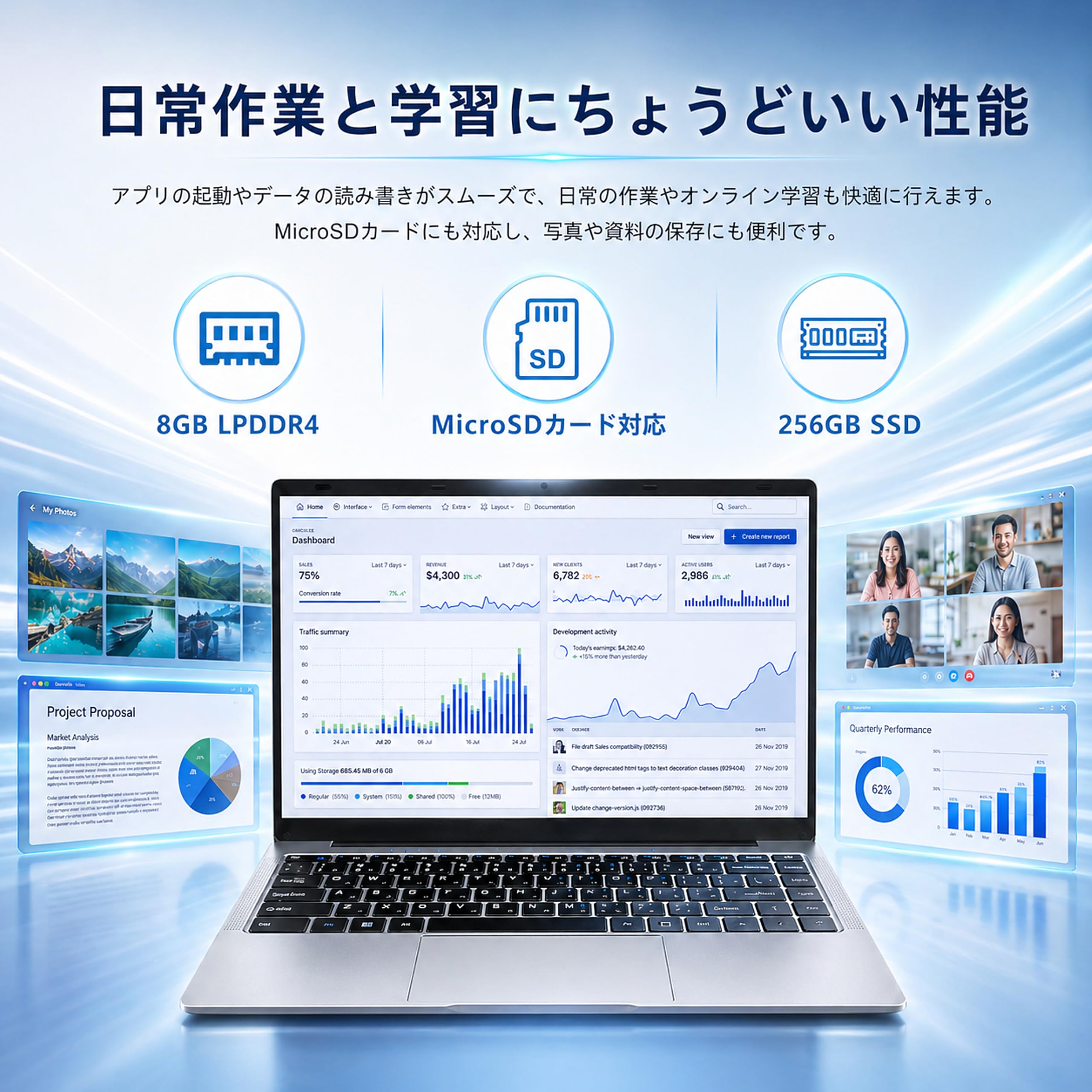 新品未使用 KAZEON ノートパソコン N4500 Amazon.co.jp: KAZEON ノートパソコン N4500 【MS Office 2024搭載