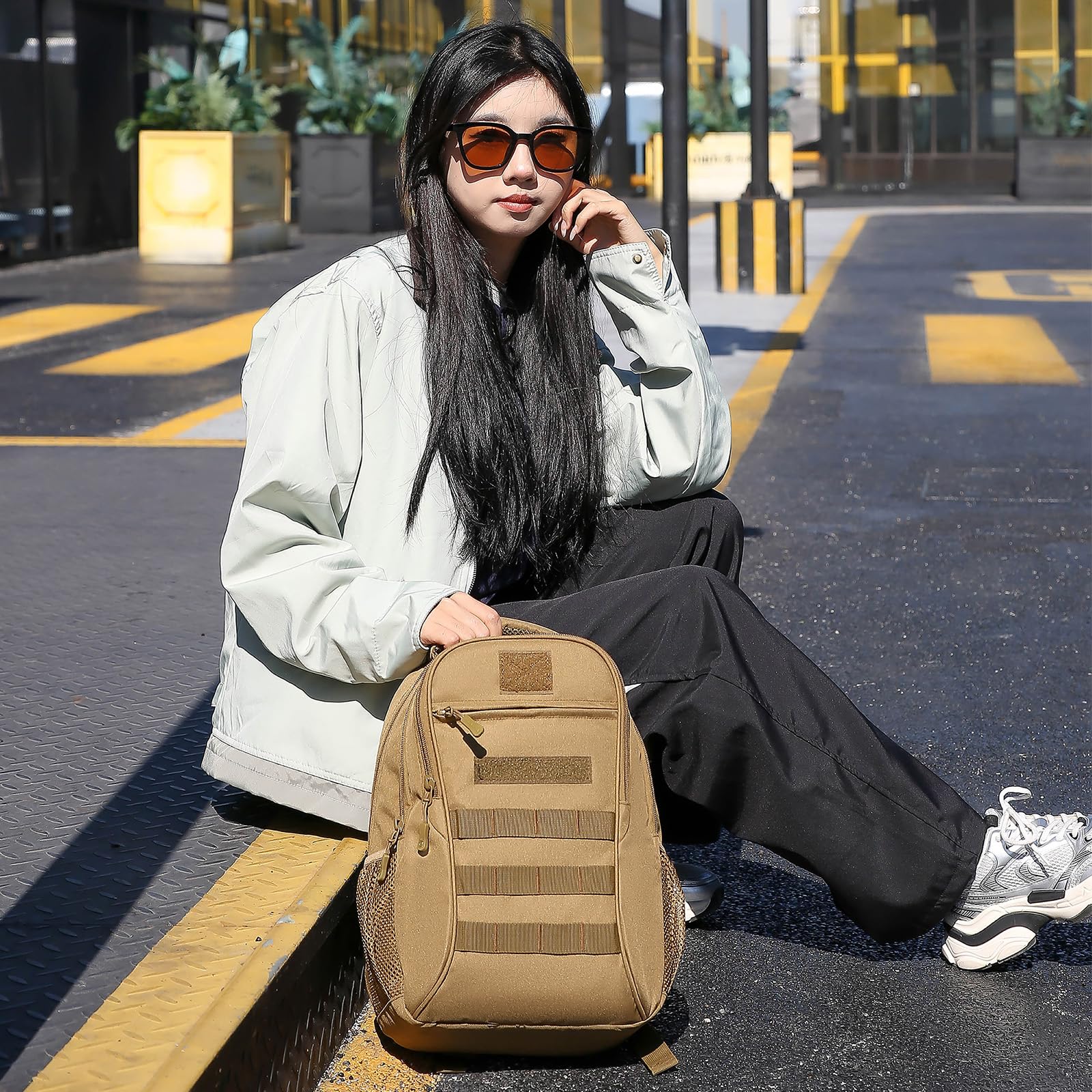 Zaino Tattico Militare HUNTVP 15L - Impermeabile, Con Sistema Molle Per Outdoor