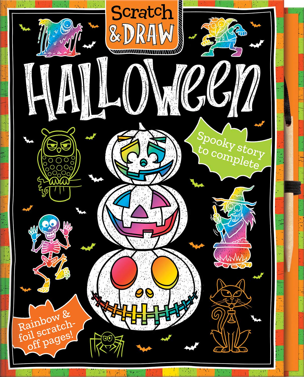 Arthur Over Scratch & Draw Halloween Book