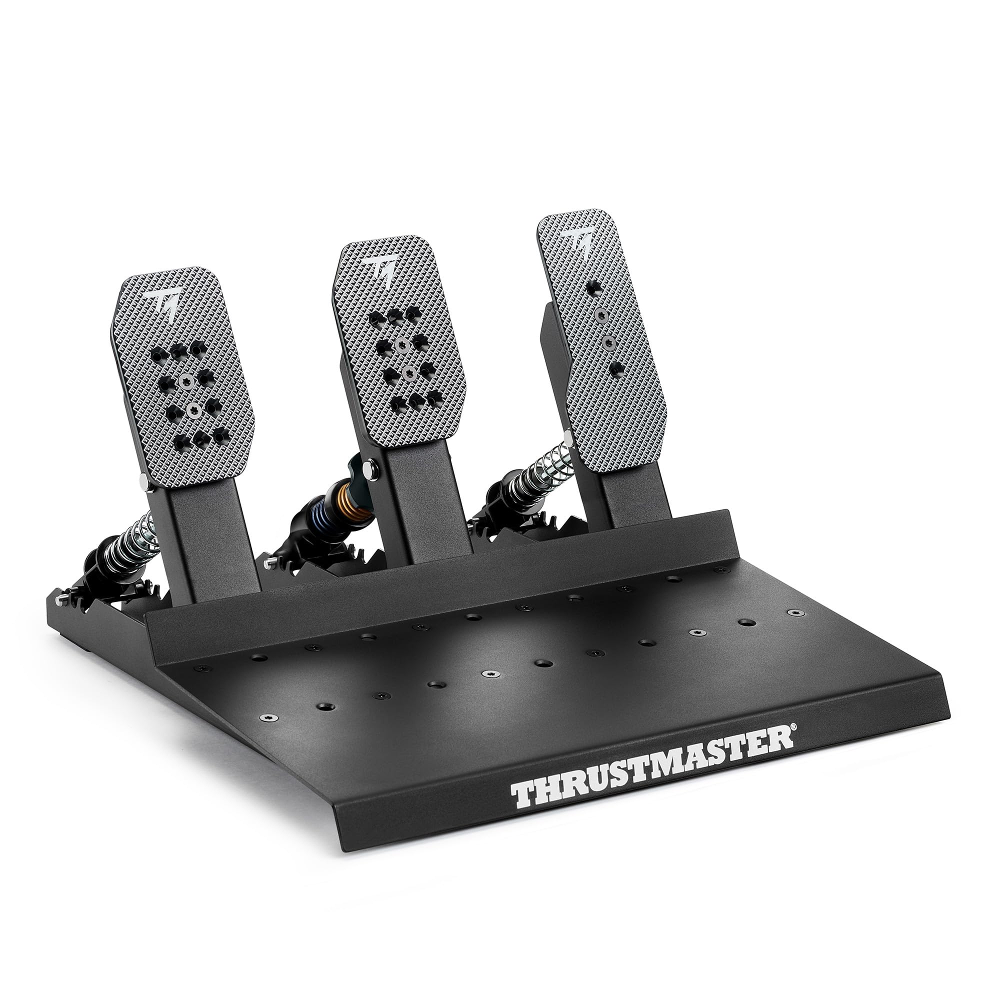 Thrustmaster Raceline Pedals III LC Load Cell-Pedal - PS5, XBOX & PC | Hochpräziser 100-kg-Bremssensor für Prof-Simracing, 24-Bit-Auflösung, H.E.A.R.T-Gas- und Kupplungspedale, 100 % Metall