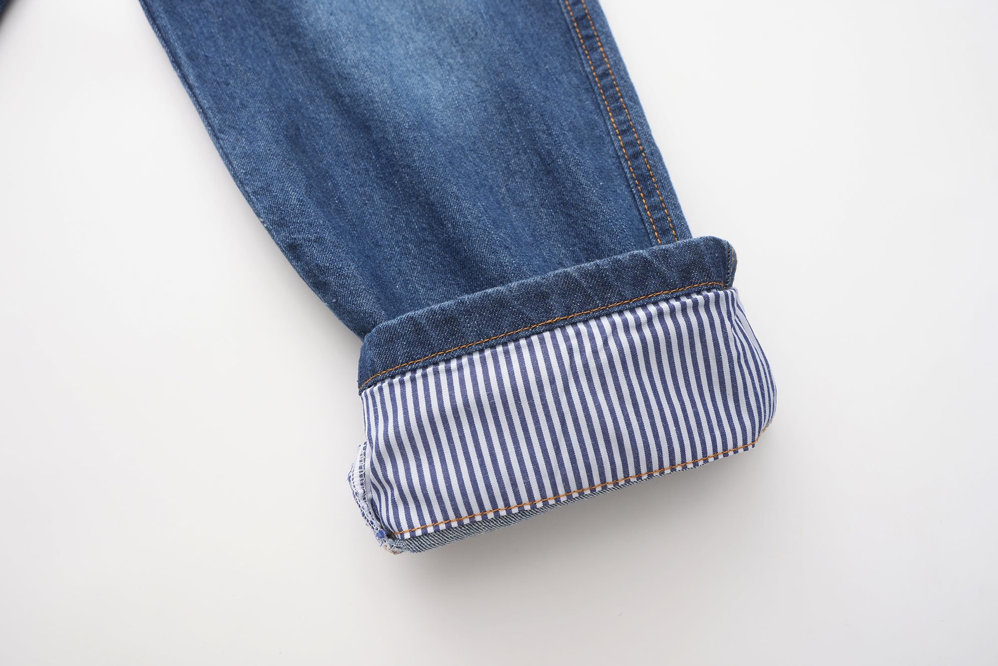 Grandwish Garçon Fille Salopette Bleu Denim Bavoir 2 ans-10 ans