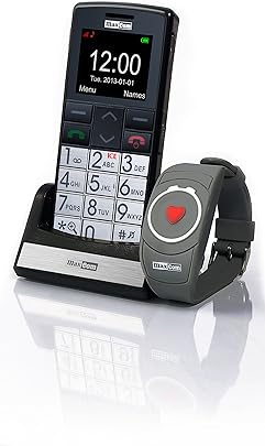Maxcom 715BB T l phone portable grosses touches  cran couleur 4 5  1 8 quot   R pertoire 300 entr es Temps parole Radio Appareil photo 1 3 Mpx WAP Bluetooth Argent  noir Maxcom 715BB T l phone portable grosses touches  cran couleur 4 5  1 8 quot   R pertoire 300 entr es Temps parole Radio Appareil photo 1 3 Mpx WAP Bluetooth Argent  noir