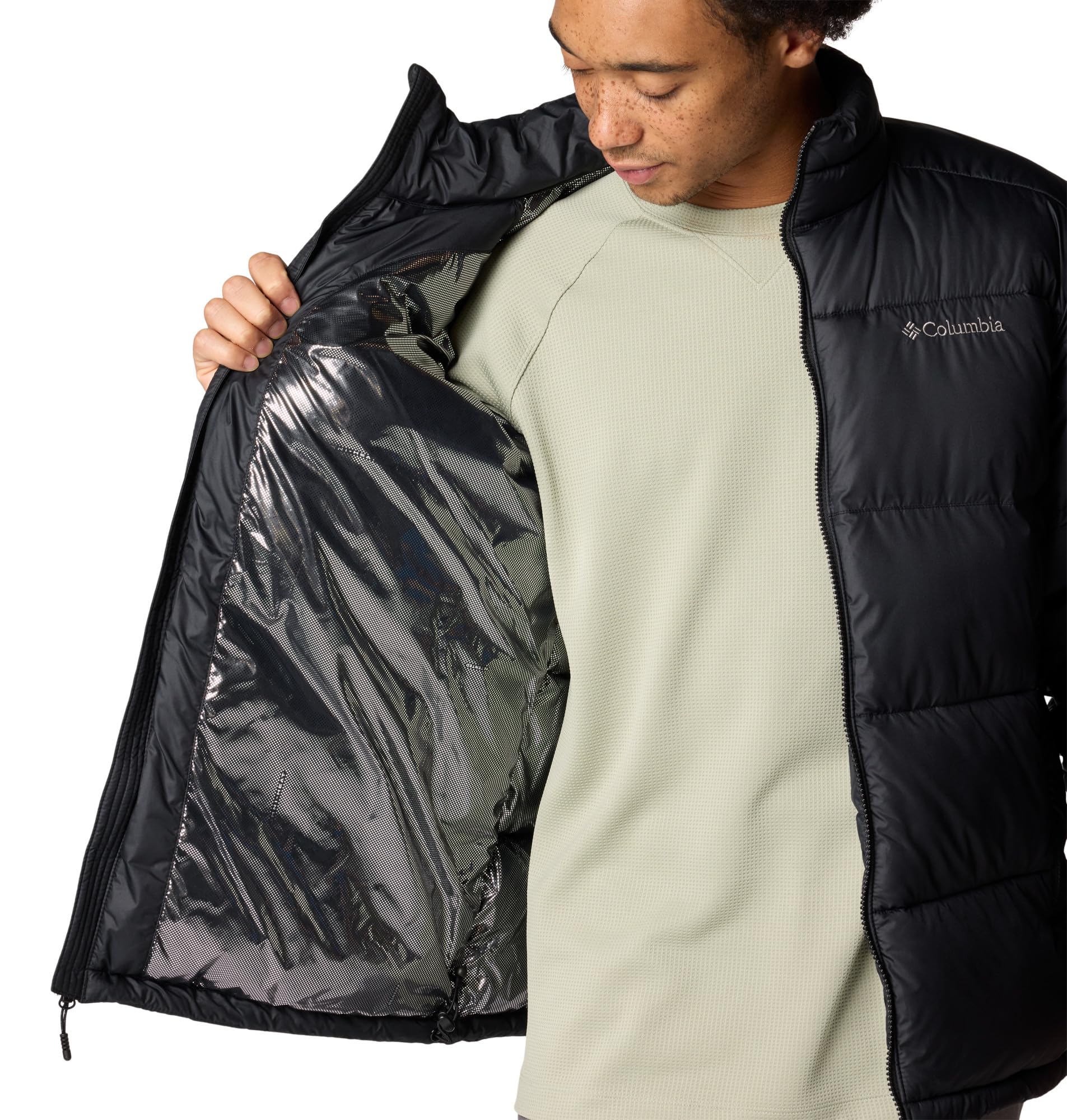 Columbia Pike Lake Jacket, Chaqueta Acolchada para Hombre
