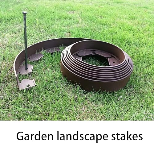 Miniatura 4 de Estacas de metal para paisaje 10 pulgadas 100 puntas de anclaje para bordes de paisaje para puntas de tienda bordes de adoquín estacas de césped