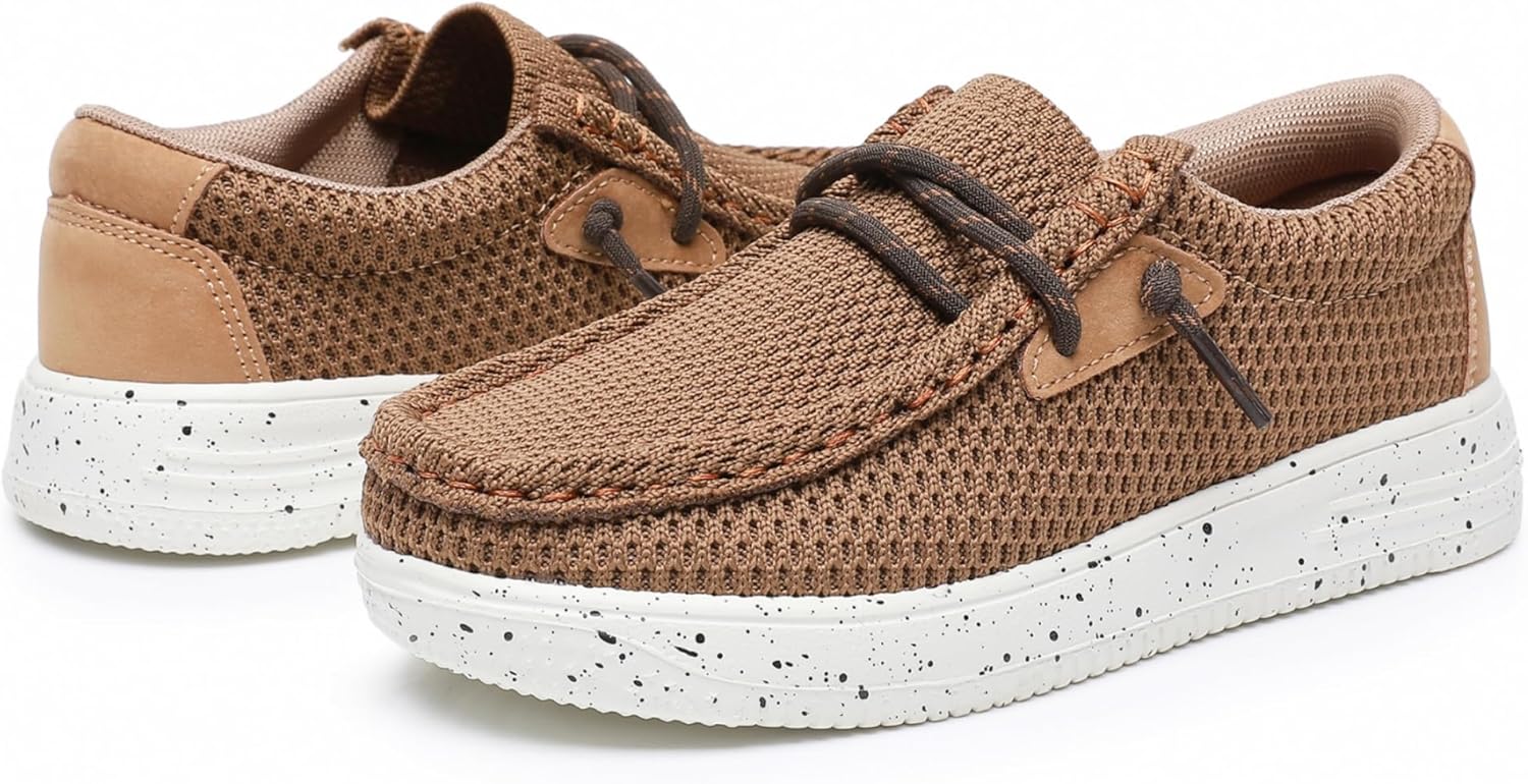 Felabo Kids Boys Girls Slip-On Casual Loafers Canvas Walking Shoes Comfortable & Lightweight (Toddler/Little Kid/Big Kid) - Image 7