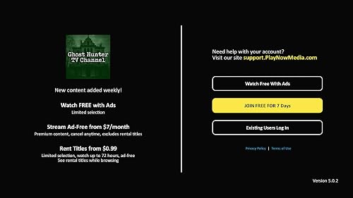 Ghost Hunter TV Channel – vue 7