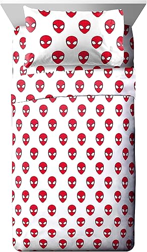 Miniatura 3 de Jay Franco, Marvel Spiderman Spidey Daze - Juego para habitación 6 piezas juego de cama tamaño twin y cortinas de microfibra supersuave resistente a