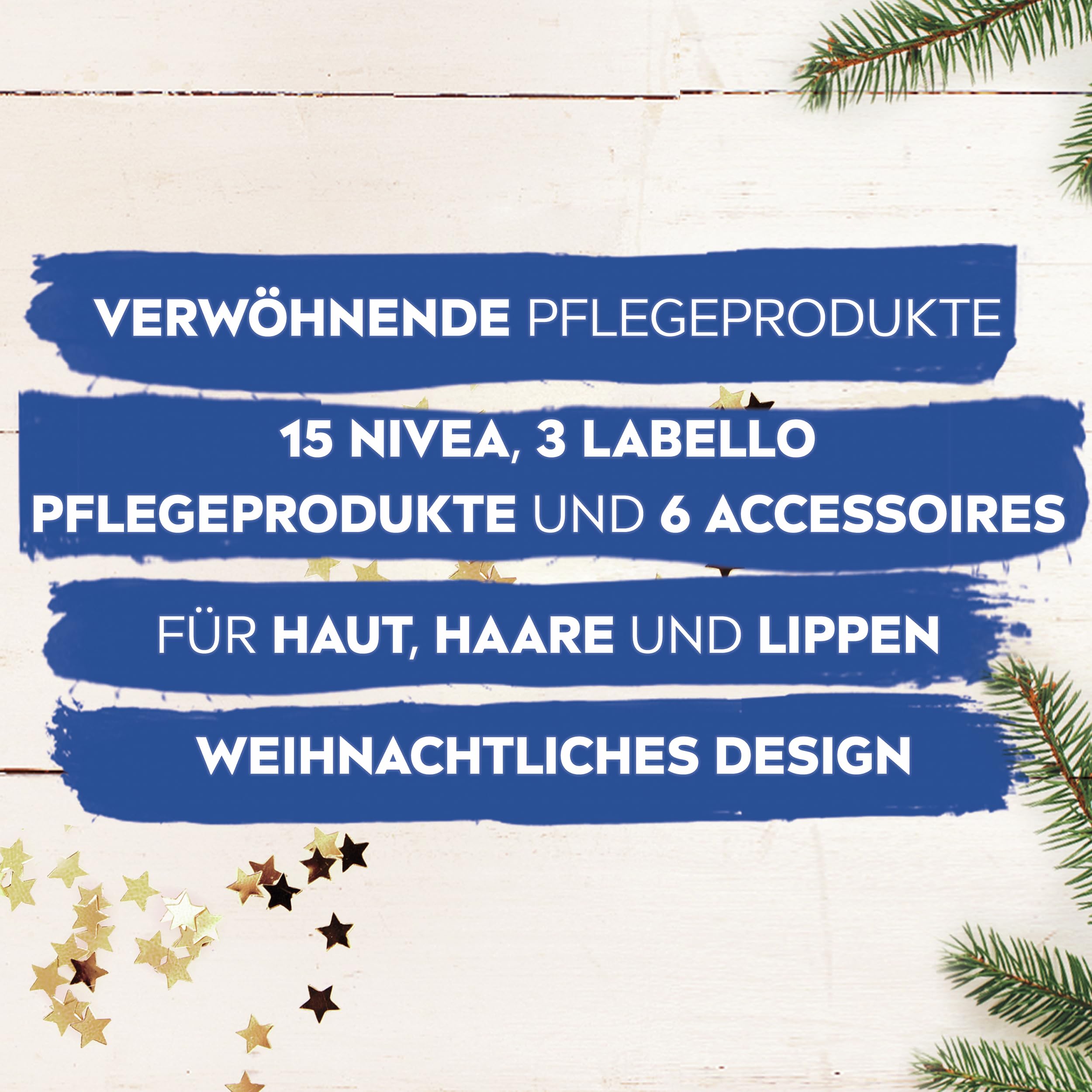 NIVEA Adventskalender 2025 24 Türchen Pflegeprodukte Weihnachtskalender Pflegeset