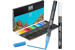 Vivid & Versatile Acrylic Paint Markers: Unleash Your Creativity on Any Surface