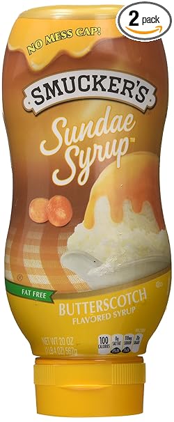 Smucker's Sundae Syrup: Butterscotch, 1.25 Pound (Pack of 2)