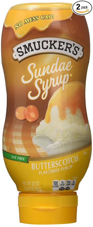 Smucker's Sundae Syrup: Butterscotch, 1.25 Pound (Pack of 2)