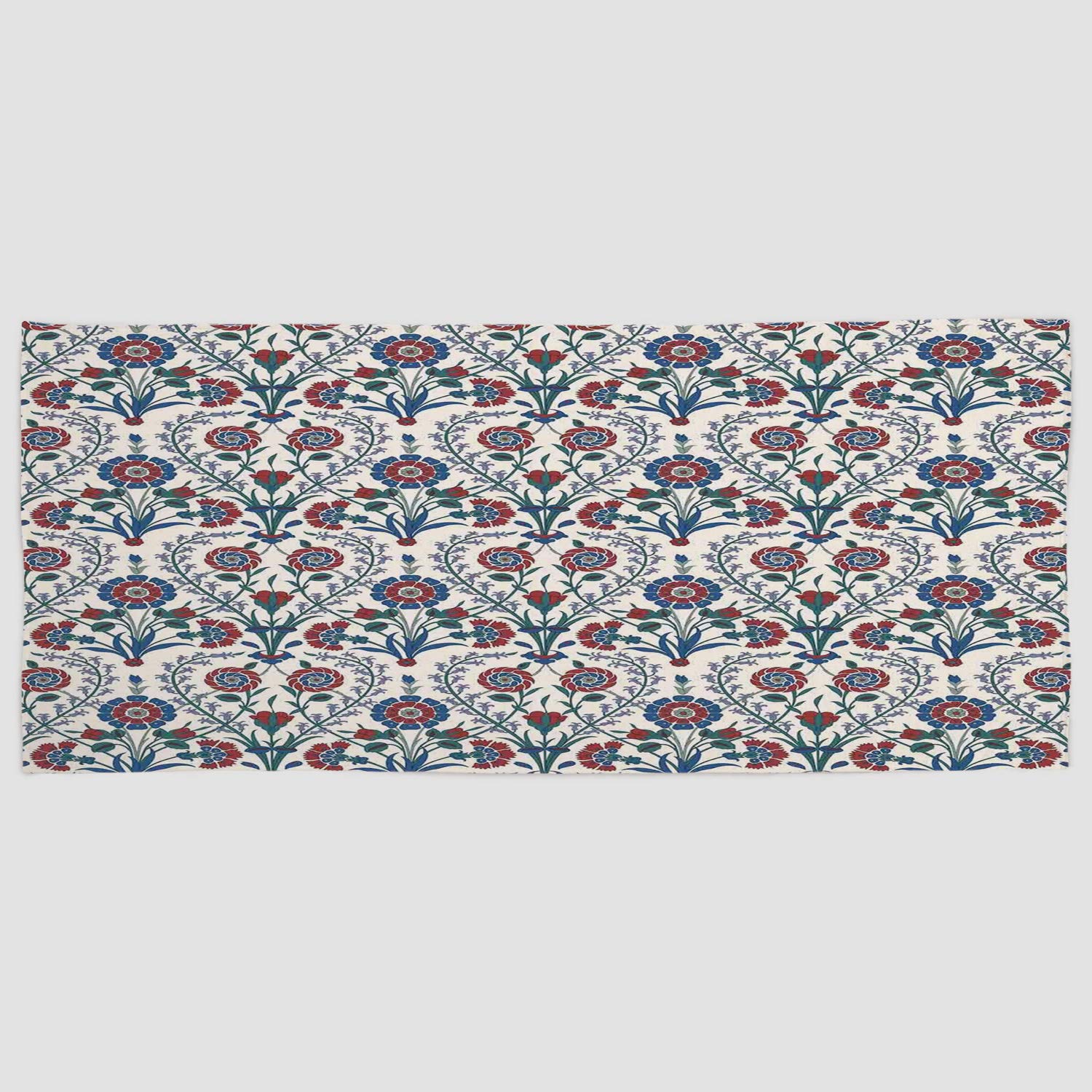 Buy iPrint Cotton Microfiber Hand Towel [ Moroccan,Old Ethnic Floral