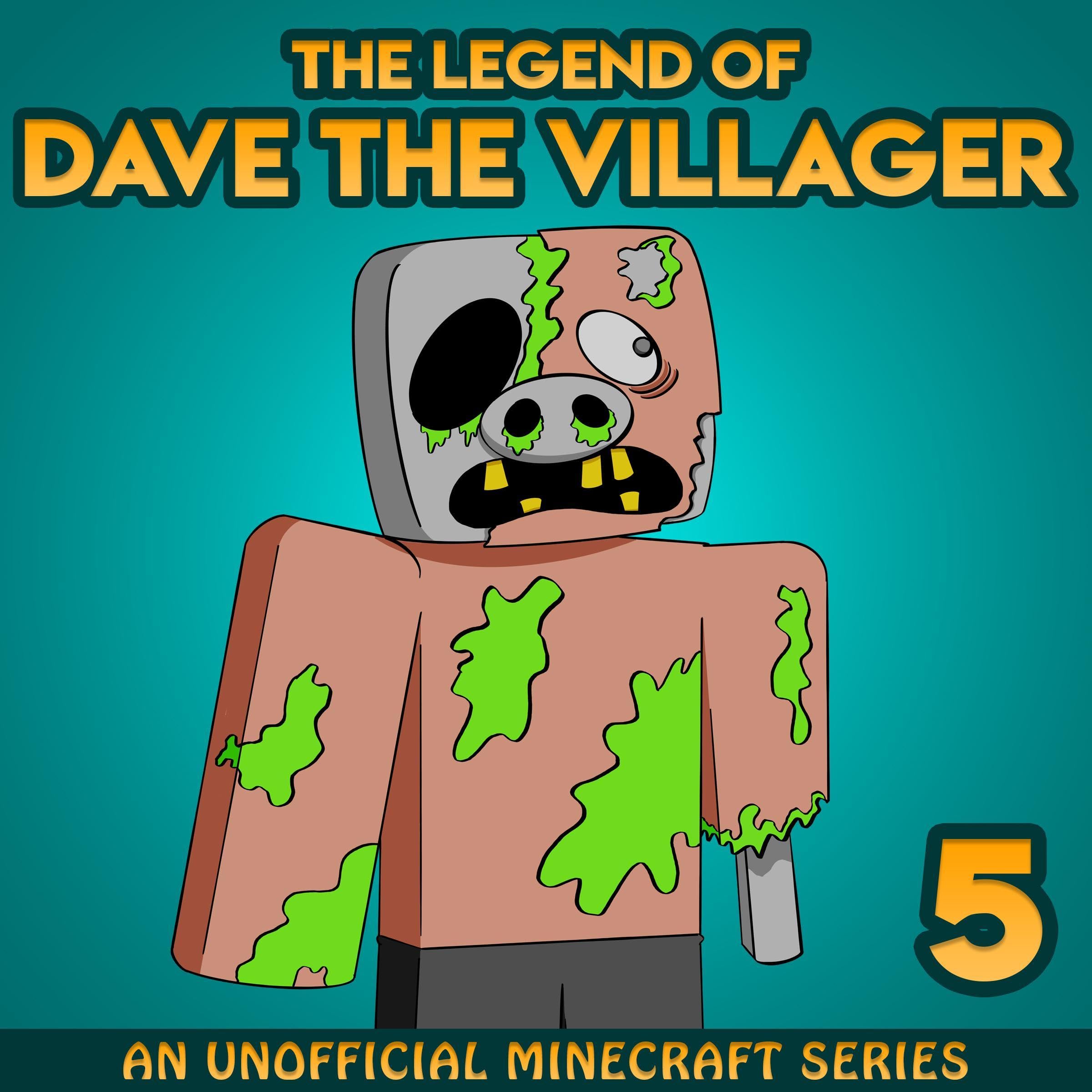 Cover art for The Legend of Dave the Villager, Book 5