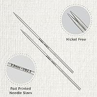 Vista 2 de KnitPro Nova - Agujas circulares intercambiables de 5 pulgadas (5.1 in) Tamaño de EE. UU. 2.5 (0.118 in)