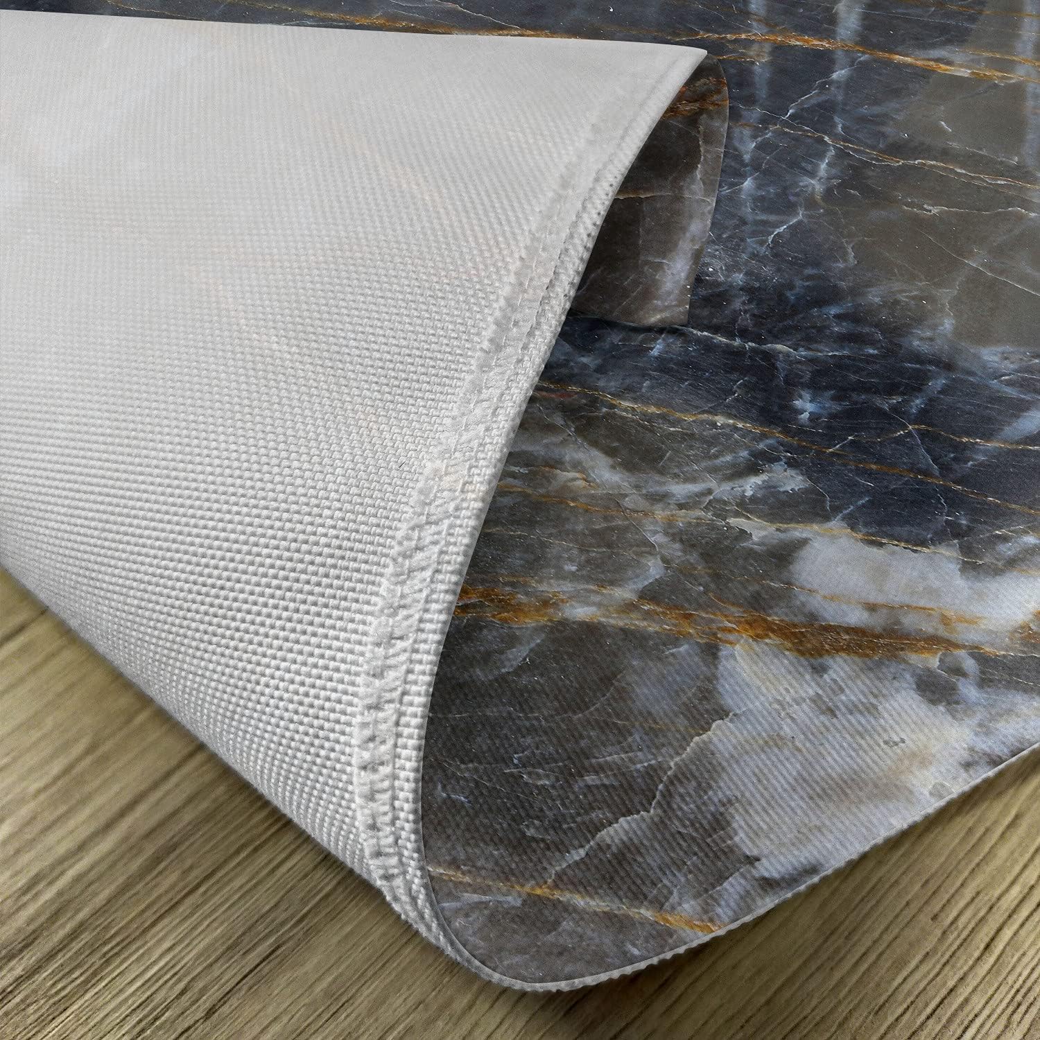 Tесh Dеаlѕ 🔥 Lunarable Marble Print Place Mats Set of 4, Abstract Medieval Style Architecture Ceramic Textured Facet Design, Washable Fabric Placemats for Dining Table, Standard Size, Charcoal Grey Tор Brаndѕ Lunarable Marble Print Place Mats Set of 4, Abstract Medieval Style Architecture Ceramic Textured Facet Design, Washable Fabric Placemats for Dining Table, Standard Size, Charcoal Grey