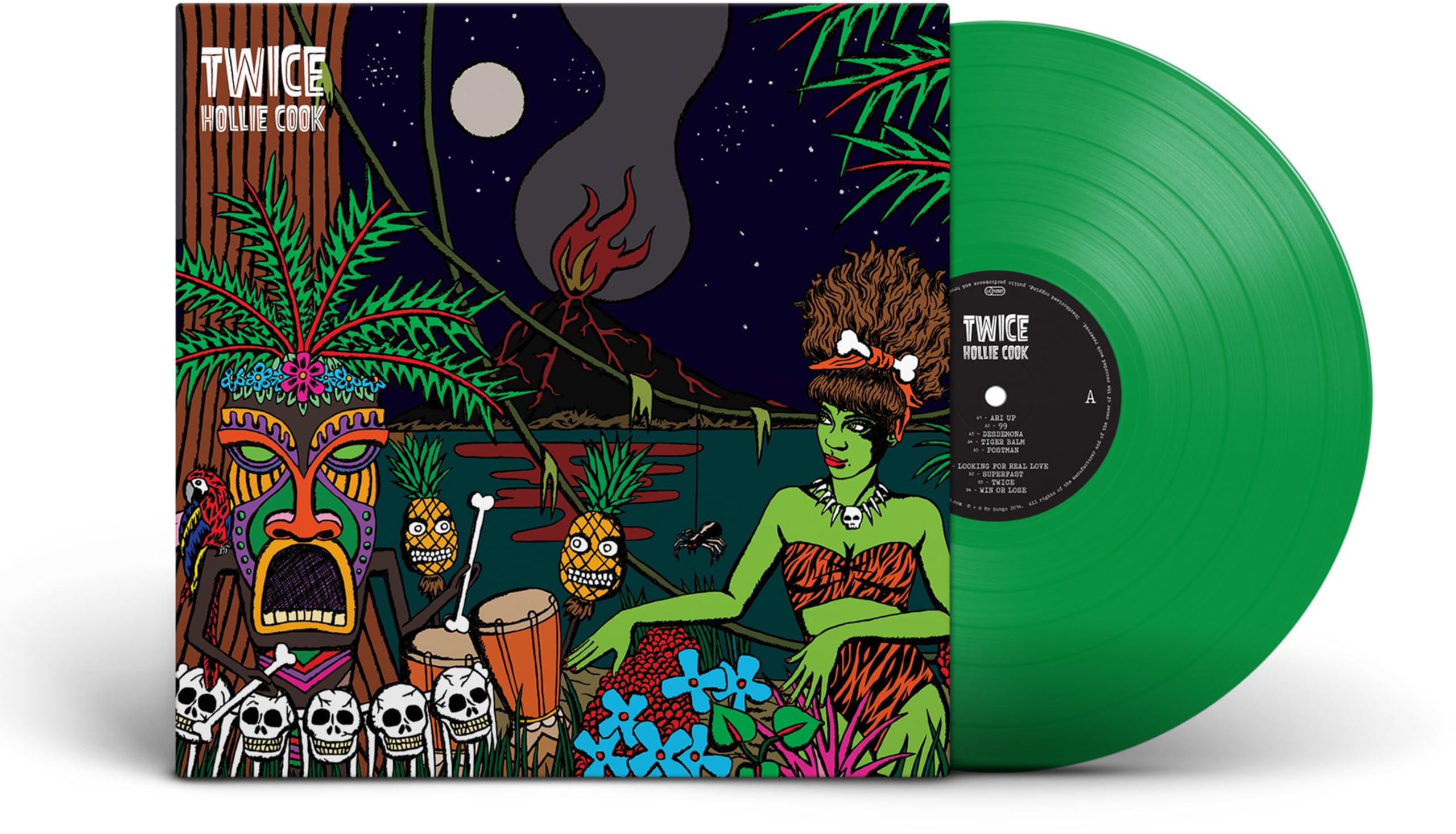 COOK, Hollie - Twice - Vinyl (limited transparent green vinyl LP)