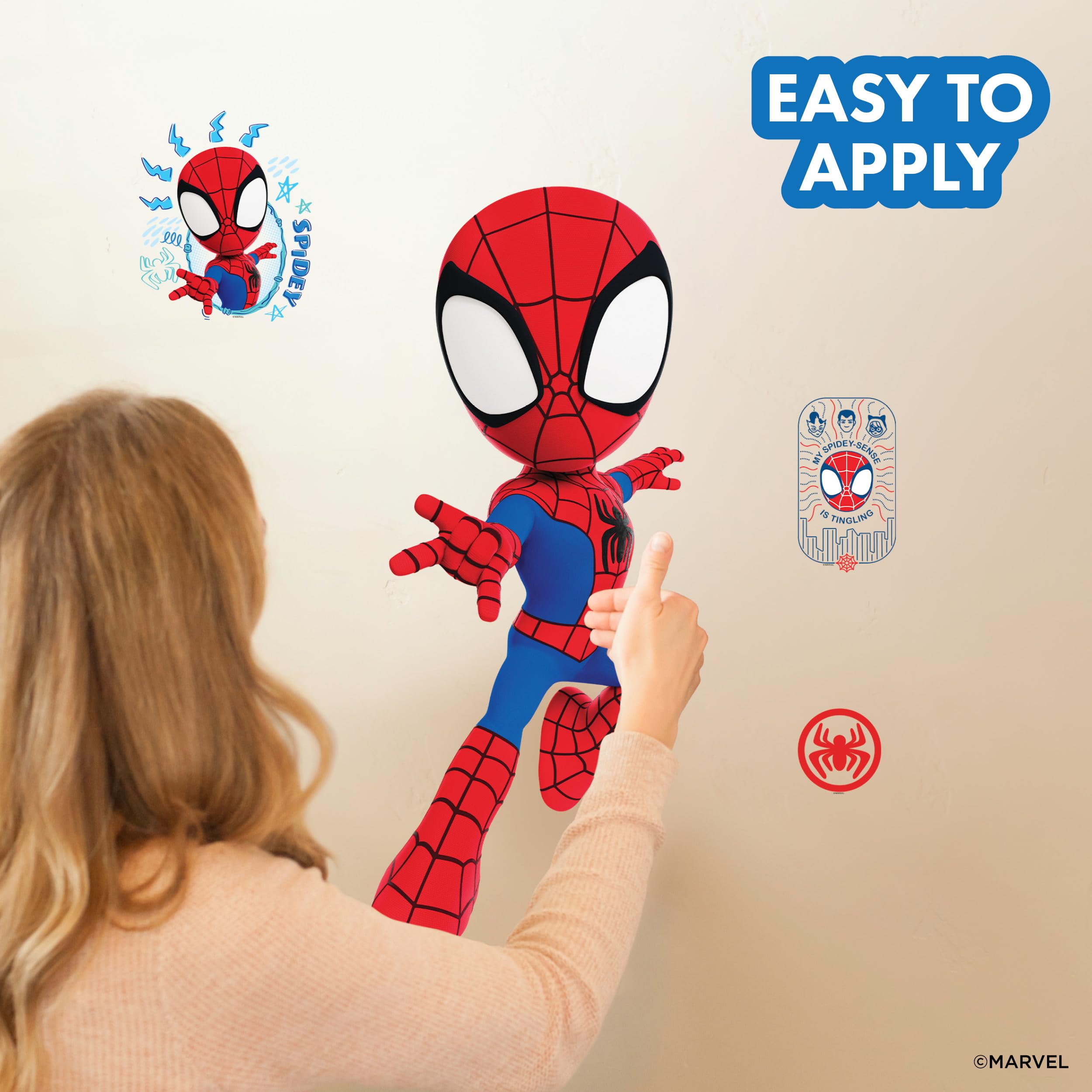 Amazon.co.jp: マーベル スパイダーマン ウォールデカール - 27インチ