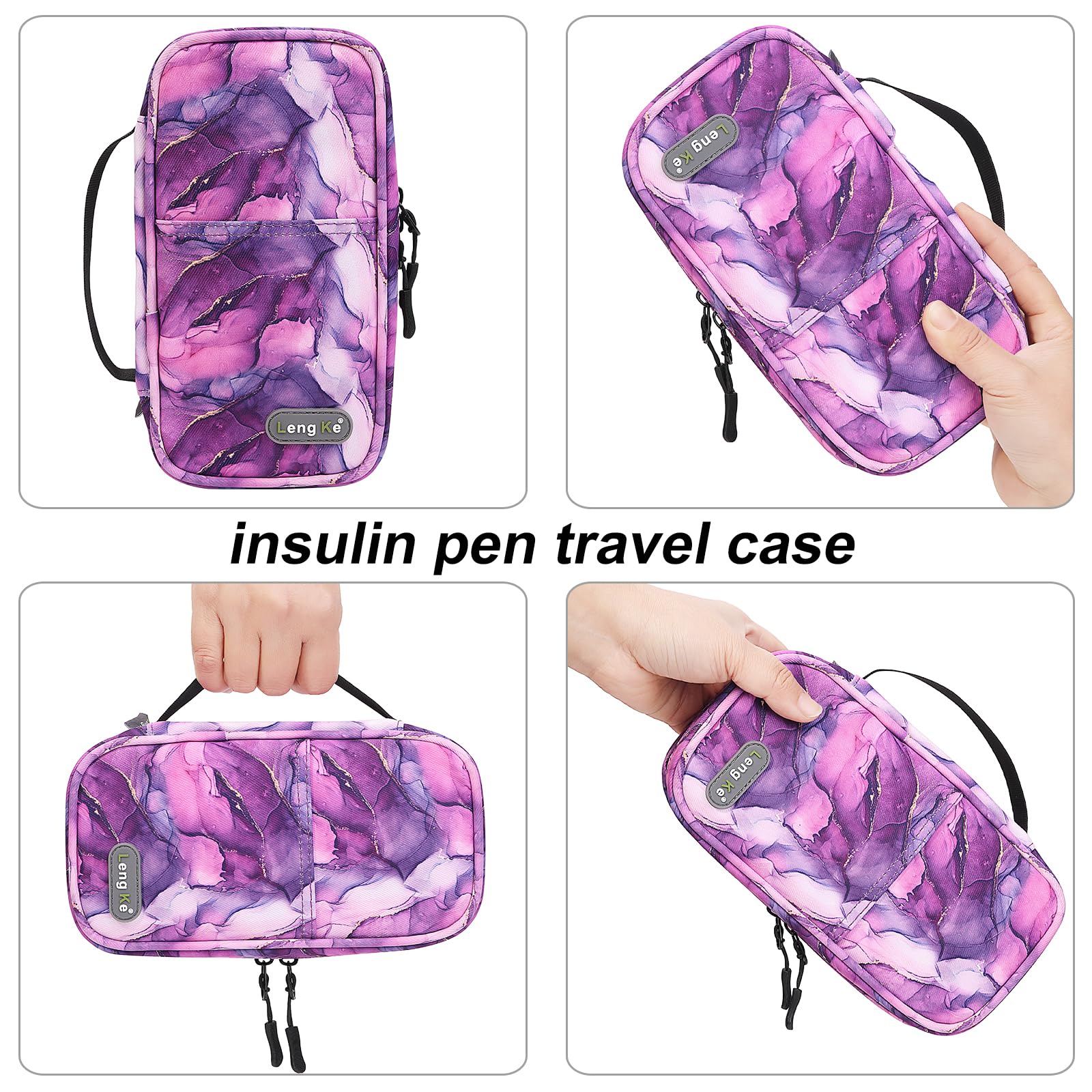 JAKAGO Waterproof Insulin Cooler Travel Case,Lightweight and Super Strong Insulation Insulin Pen Case - Image 2