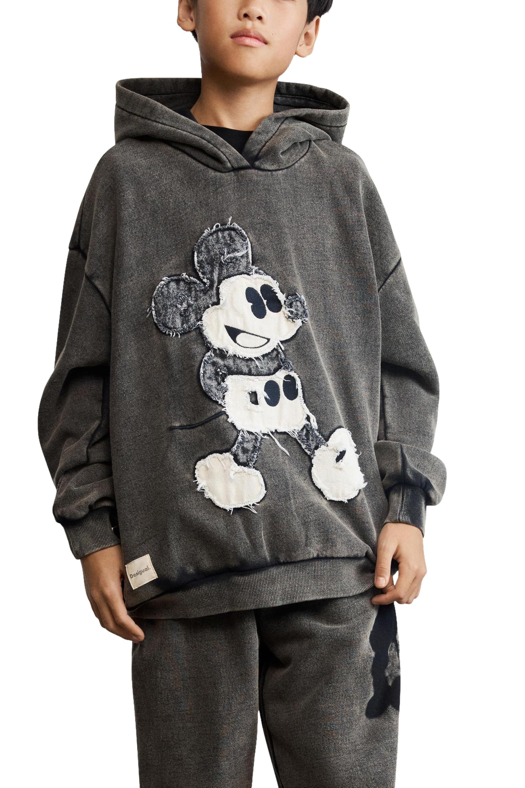 Desigual Felpa Bambino Nero 11/12