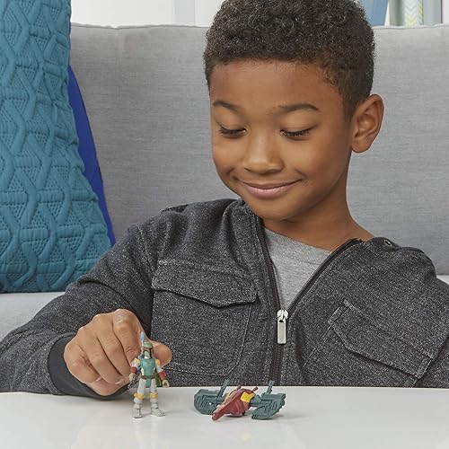 Miniatura 4 de STAR WARS Mission Fleet Gear Class Boba Fett Capture in the Clouds - Figura y vehículo a escala de 2.5 pulgadas, juguetes para niños a partir de 4