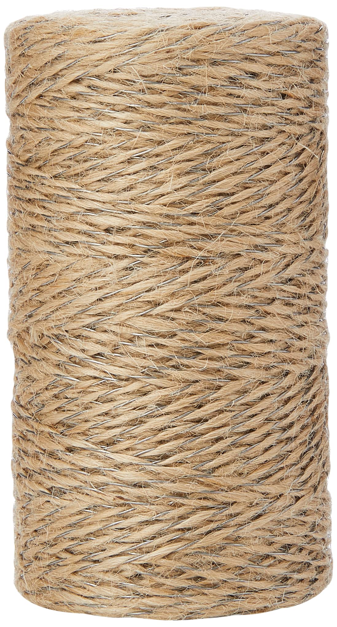 Chapuis FJU1 Ficelle Armée Agricole Jute/Fil Acier, Beige, 250 g/190 m/Ø 1 mm