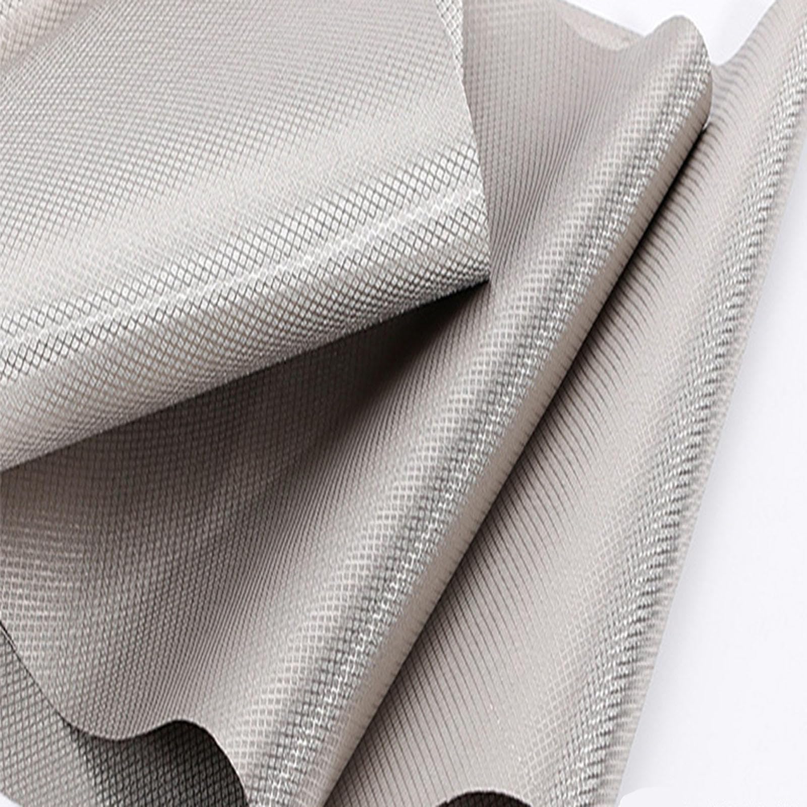 Tissu Anti-Ondes Électromagnétiques EMF RFID Cuivre Nickel Faraday - Anti-Rayonnement Cage de Faraday Pour Maison, Ordinateur - Argent 4m
