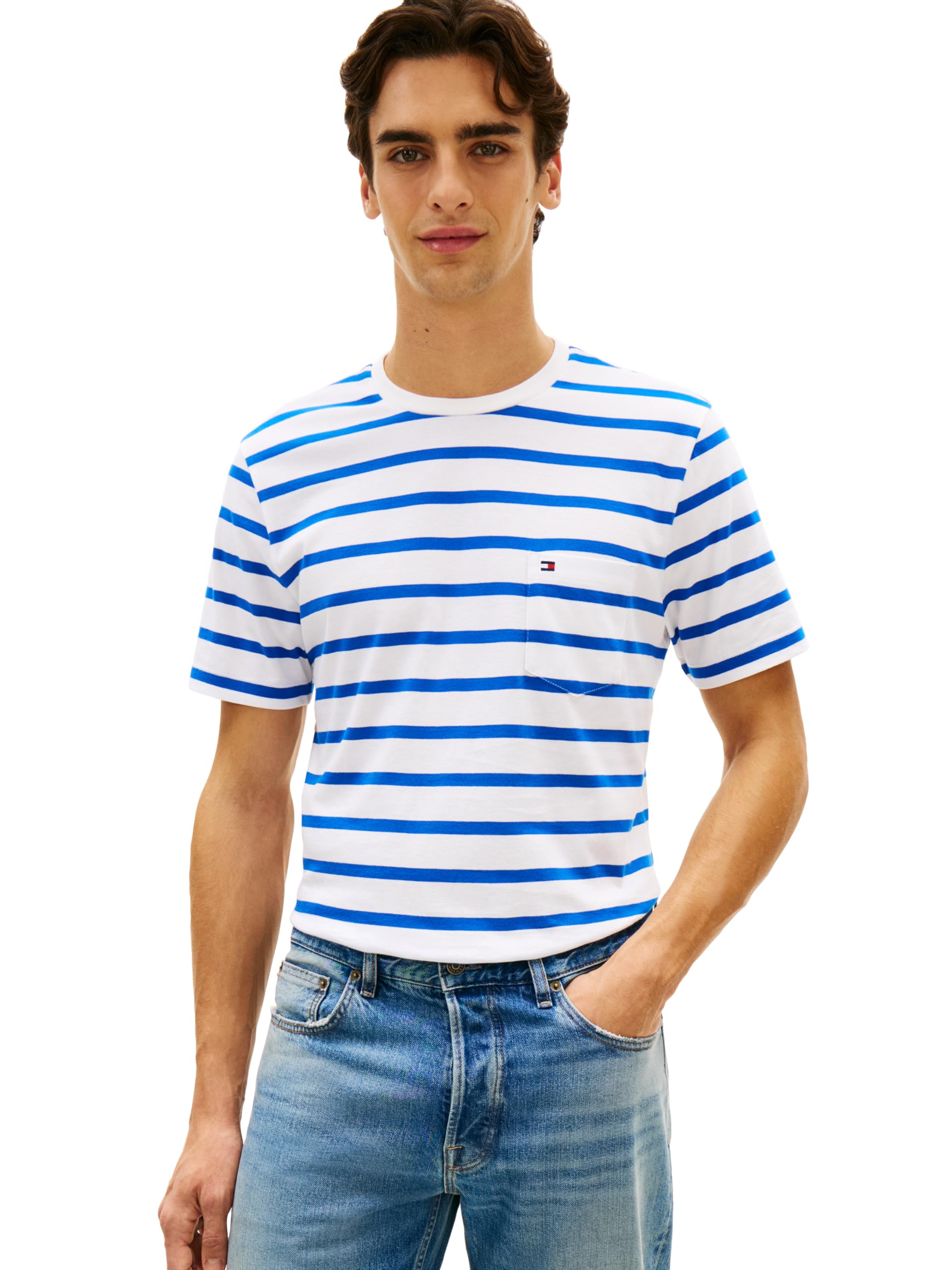 

                                                    Tommy Hilfiger Men's Essential Regular Fit Pocket 