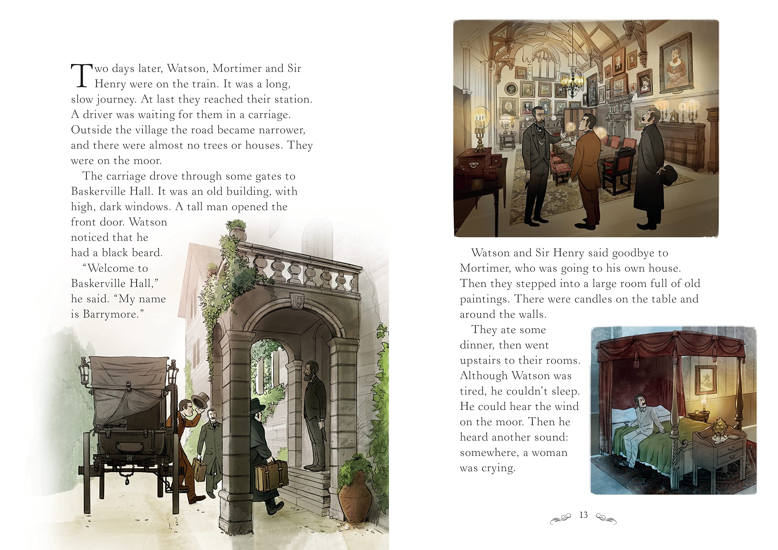 The Hound of the Baskervilles English Readers Level 3