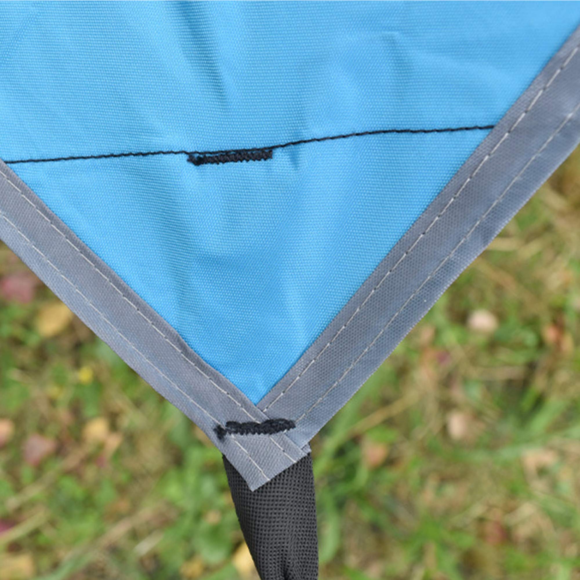 3Mx3M Tienda de Lona Impermeable Toldo de Jardín Ultraligero Shade Hamaca para Acampar al Aire Libre Refugio para el Sol en la Playa,Orange